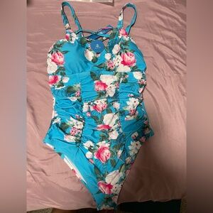 Floral Cupshe Swim Large